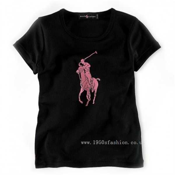 Ralph Lauren Pony Women Short Sleeved Polo Black(Price reduction ,Element,Wholesale prices,Stripe) Ralph Lauren Pony Women Short Sleeved Polo Black(Price reduction ,Element,Wholesale prices,Stripe)
